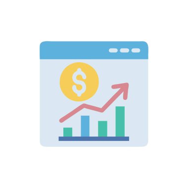 iş ve finans dairesi simgesi.