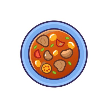 Mavi renkli Meksika yemeği.