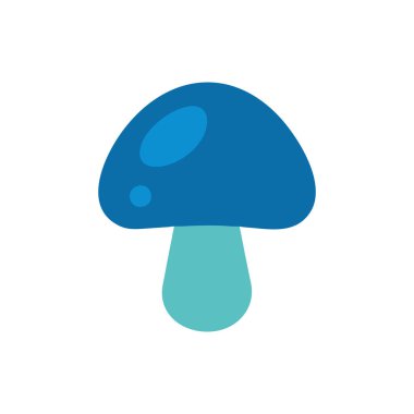 mantar simgesi vektör illüstrasyonu