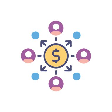 Şeffaf bir arkaplanda para vektör illüstrasyonu. Birinci kalite semboller. Konsept ve grafik tasarımı için vuruş simgesi.