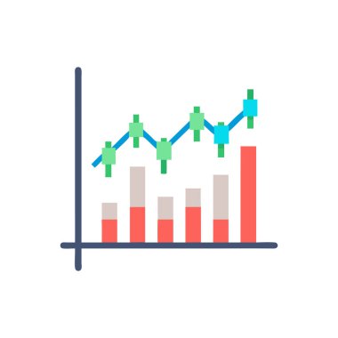 Finansal simgenin vektör tasarımı