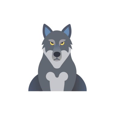 Kurt logosu vektör çizim şablonu