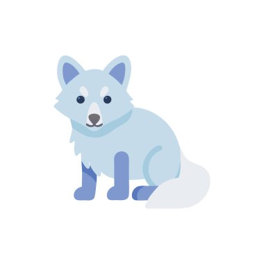 köpek Sibirya Husky vektör çizimi