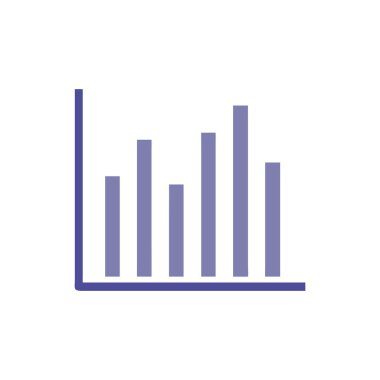 bar çizelgesi vektör simgesi