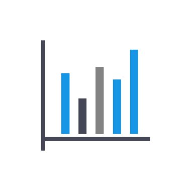 Beyaz grafik simgesini