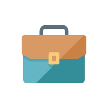 Beyaz arka plan, vektör, illüstrasyon izole iş evrak düz simgesini