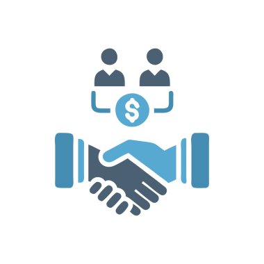 El sıkışma vektör resimlemesi