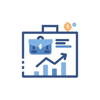 Web işareti mobil uygulama tasarımı, iş logosu konseptiniz için beyaz arkaplanda izole edilmiş iş simgesi vektörü