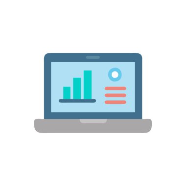 çevrimiçi pazarlama simgesi vektörü.