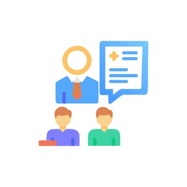 İş simgesi vektörü. izole edilmiş sembol