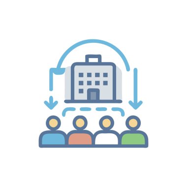 Vektör simgesi oluşturuluyor. logotype