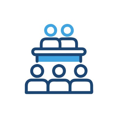 Kek ikonu vektör illüstrasyonu. Kek işareti. sembol