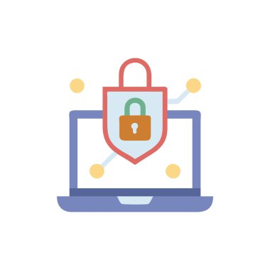 asma kilitli ve kalkanlı bilgisayar