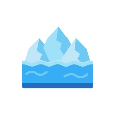 Su dalgası simge vektör çizim