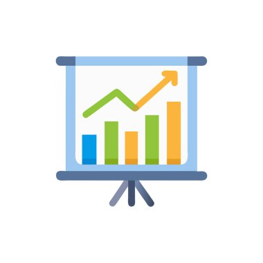 iş simgesinin vektör düz tasarımı