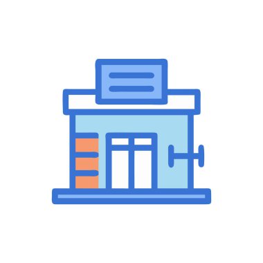 Vektör olarak ev simgesi. Logotype