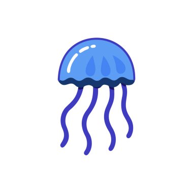 Vektör olarak ahtapot simgesi. Logotype