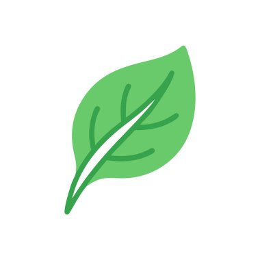 Yaprak logosu vektör simgesi tasarımı