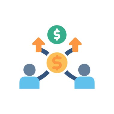 iş simgesi vektör illüstrasyonu