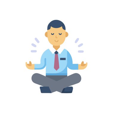 Meditasyon, meditasyon, meditasyon konsepti.