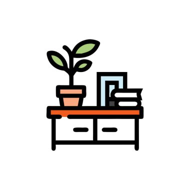 Bitki simge vektör işareti ve beyaz arka plan üzerinde izole sembolü,