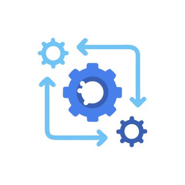 ayar vektörü düz çizgi simgesi