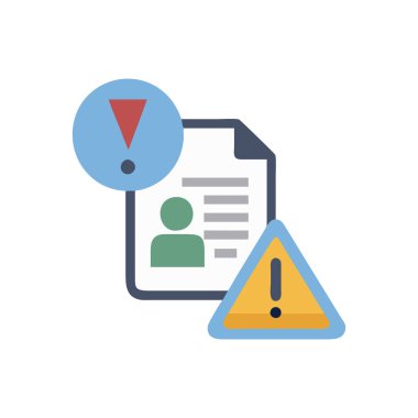 Beyaz arkaplanda kullanıcı vektör çizimi. Birinci kalite semboller. Konsept ve grafik tasarımı için vuruş simgesi.