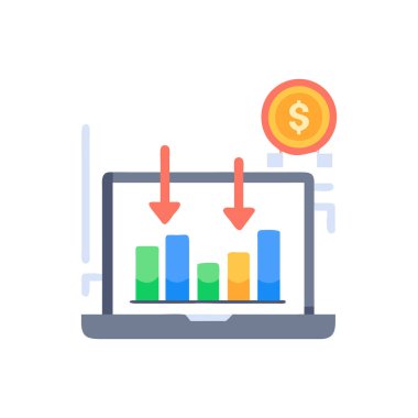 seo modern simgesinin vektör illüstrasyonu