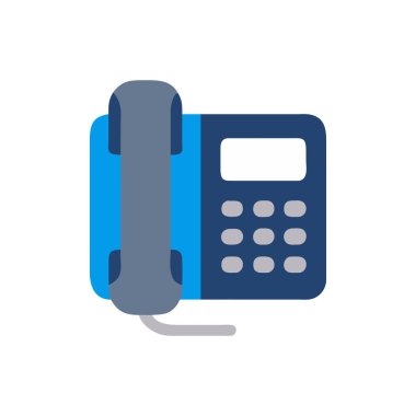 telefon simgesi, vektör illüstrasyonu.