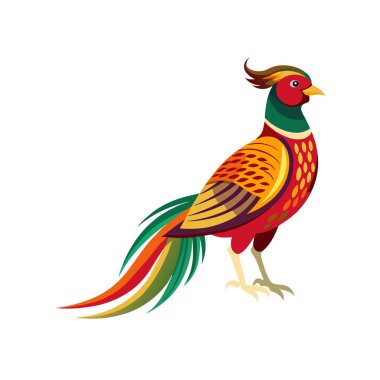 izole kuş vektör tasarımı