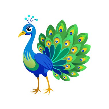 karikatür acock kuş simgesi