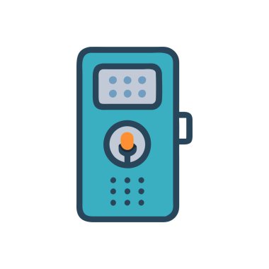 Uzaktan denetimin vektör illüstrasyonu