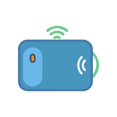 kablosuz simge vektörü beyaz arkaplanda izole edildi, wi-fi işareti