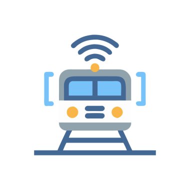 araba tren simgesi vektör illüstrasyonuName