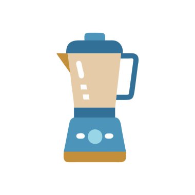 kahve makinesi simgesi düz vektör çizimi.