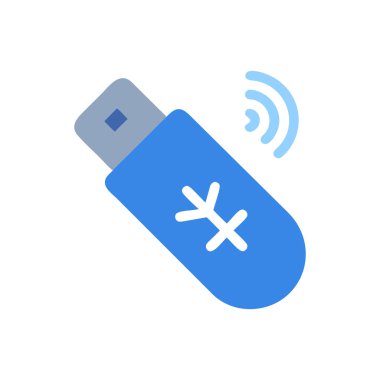 Wi-Fi vektör simgesi. Basit vektör illüstrasyonu. 10 saniye.