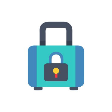 Kilidin vektör illüstrasyonu