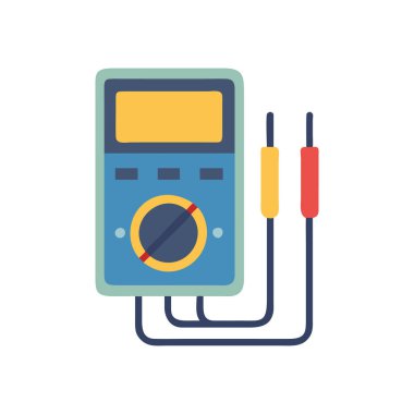 elektrik aygıtı vektör düz simgesi