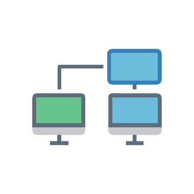 ağ paylaşım simgesi çizimi