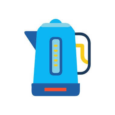 Kettle simge vektör illüstrasyonu