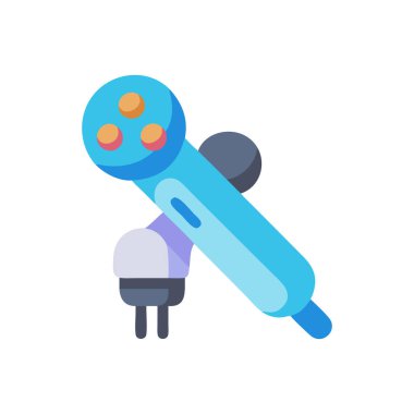 Çizgi film simgesinin vektör çizimi