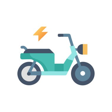 motosiklet vektör simgesi