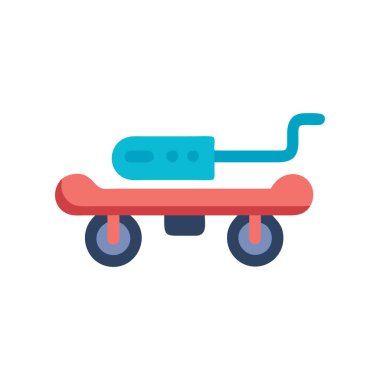 elektrikli araba simgesi vektörü izole edildi