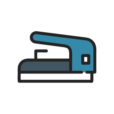 Demir ikon vektör illüstrasyonu