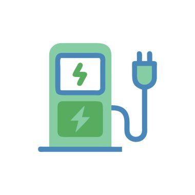 Güç Tak renkli vektör simgesi