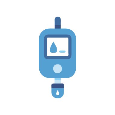 su musluğu vektörü düz renk simgesi