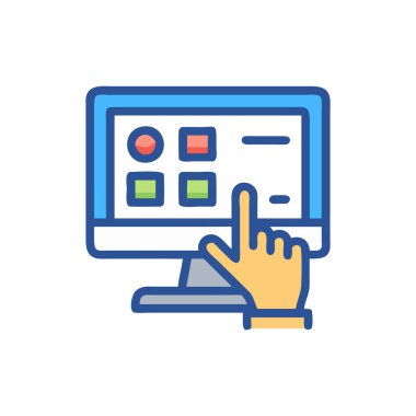 çevrimiçi web renk simgesi