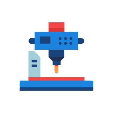 Şeffaf bir arkaplanda makine vektör çizimi. Birinci kalite semboller. Simge, konsept ve grafik tasarımı için vektör simgesi.