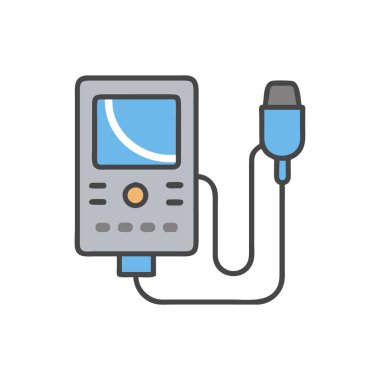 telefon simgesi, modern tasarım illüstrasyonu