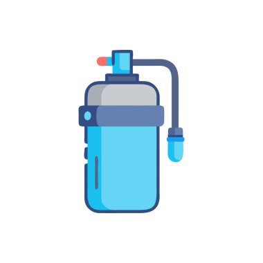 su şişesi simgesi, düz tasarım